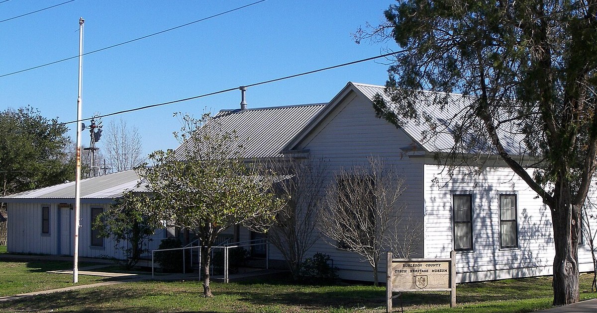 The Burleson County Czech Heritage Museum in Caldwell, Texas, United States. Burleson co czech museum