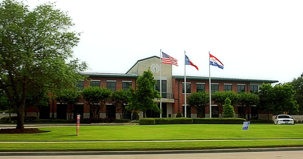 City Hall. Friendswood, Texas, USA, 77546 Friendswood Texas City Hall 77546