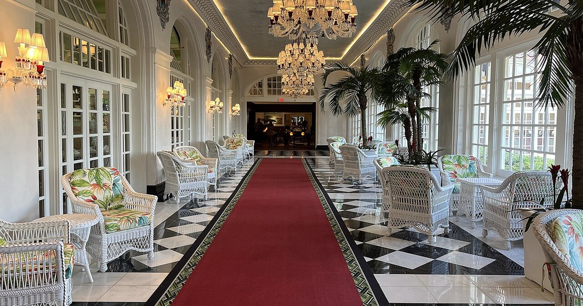 Interior of Hotel Galvez, Galveston, Texas Galveston, Texas (2024) - 42