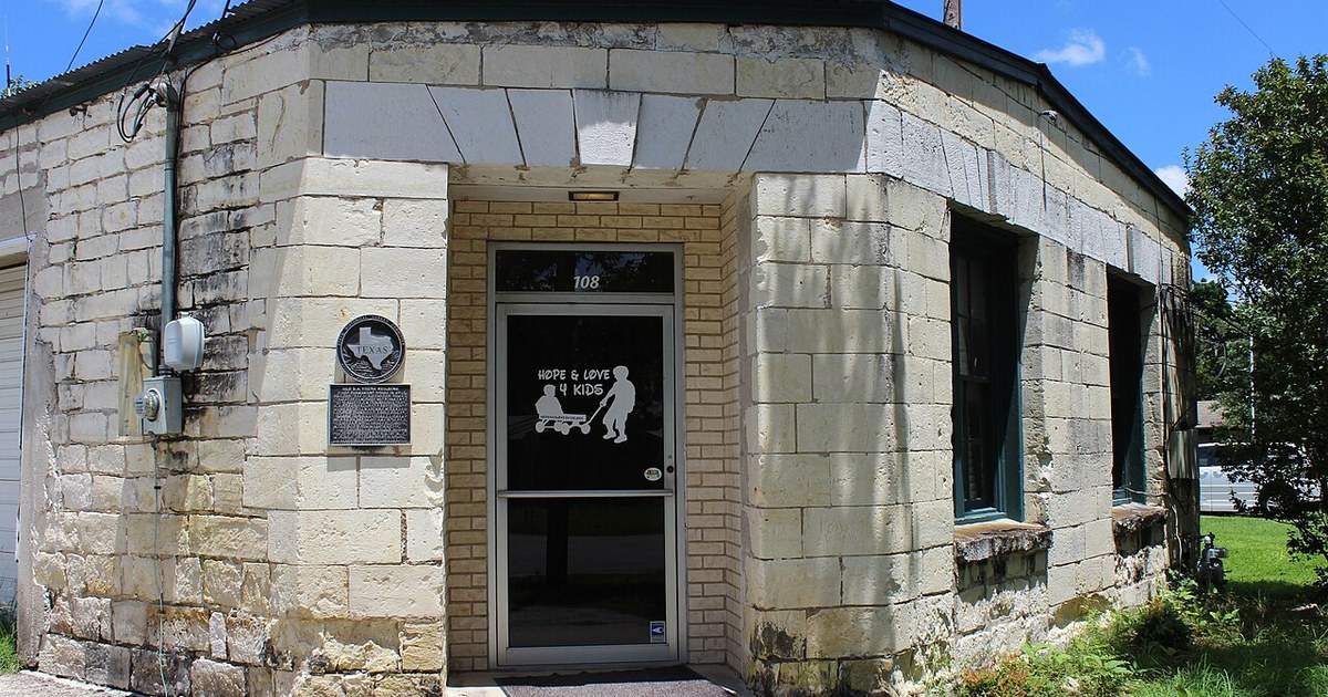 Old D.A. Young Building constructed in 1881. Kyle, Texas. Old D.A. Young Building 1881 Kyle, Texas