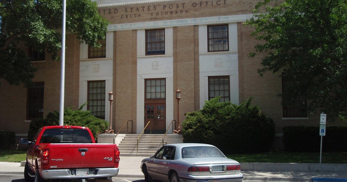 Delta, Colorado US Post Office Delta Colorado US Post Office 08-16-2011