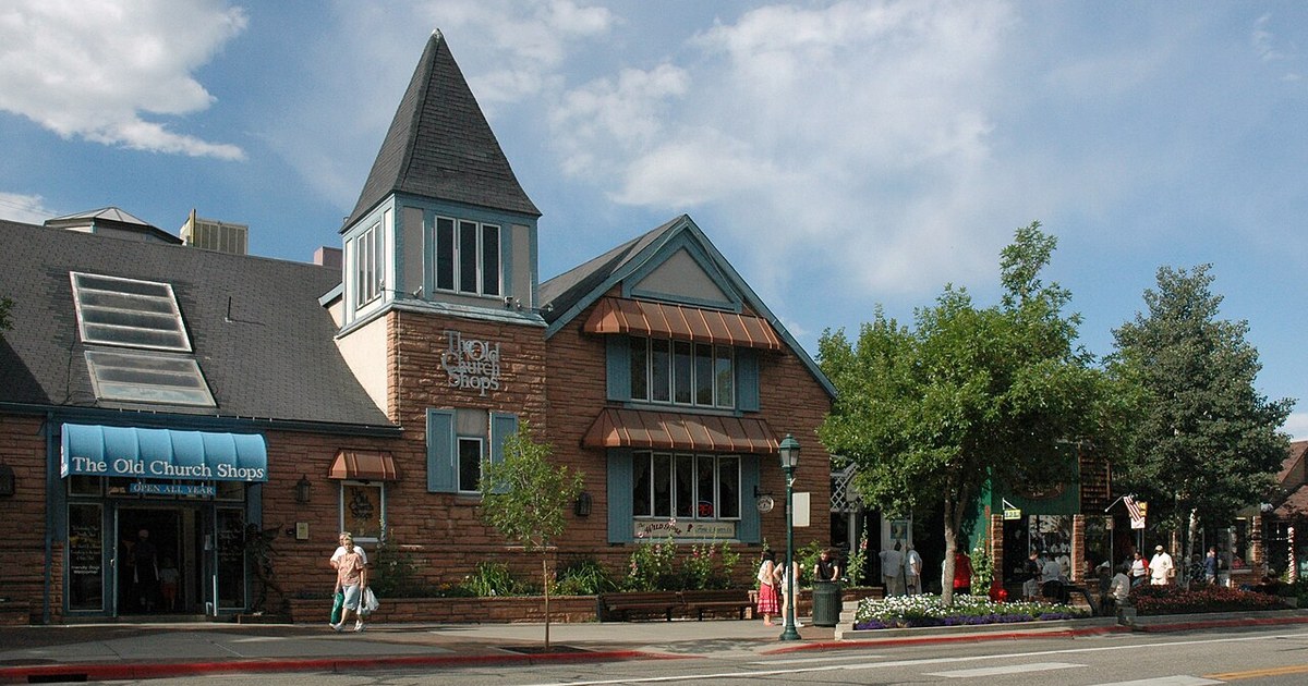 The Old Church Shops, Estes Park, 2009 The Old Church Shops, Estes Park, 2009