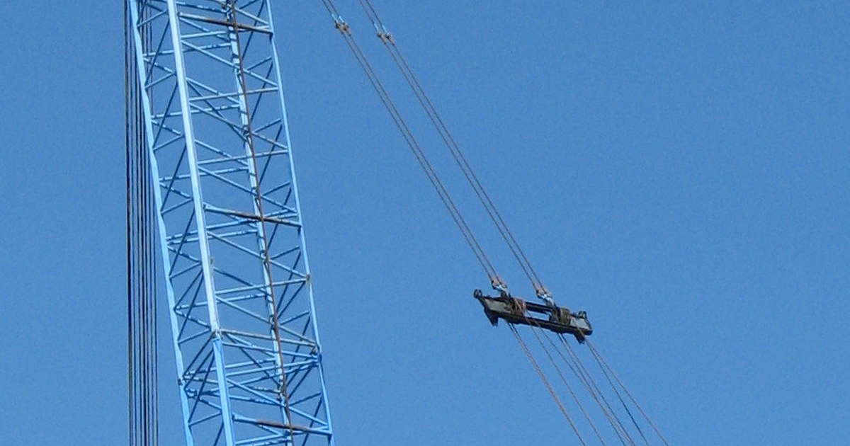 crane detail, Loveland, Colorado / 2007 Closeup of crane in Loveland Colorado, 2007