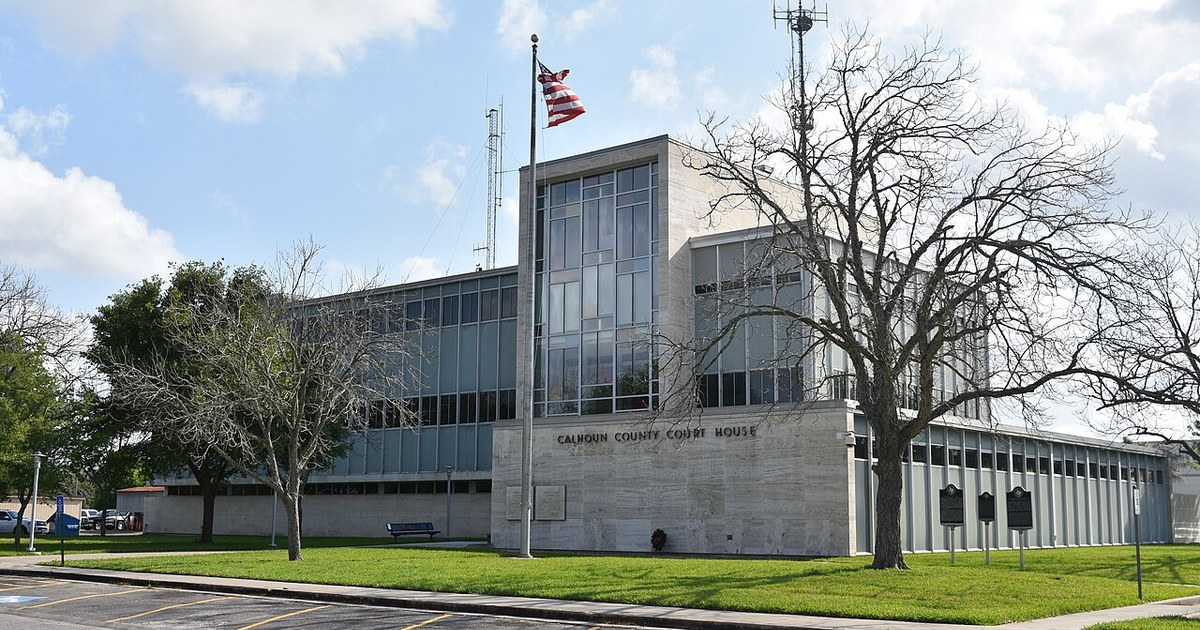 Calhoun County Courthouse, Port Lavaca, Texas, USA Calhoun County Courthouse Port Lavaca Texas DSC 1724 ad