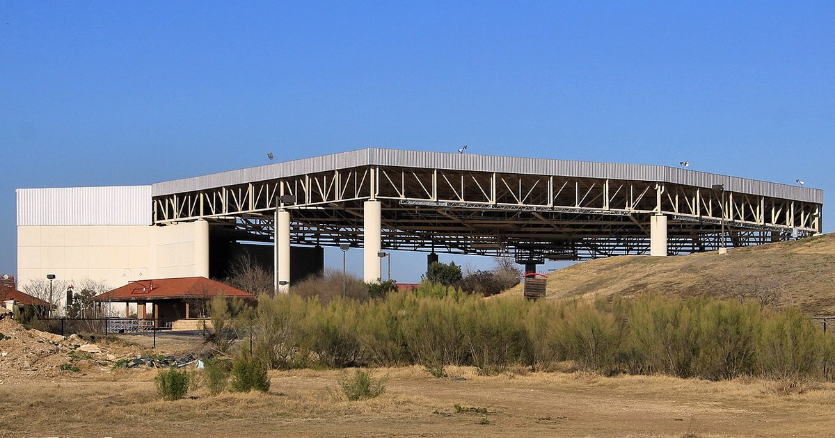 The former Verizon Wireless Amphitheater in Selma, Texas, United States. Verizon wireless amphitheater selma texas