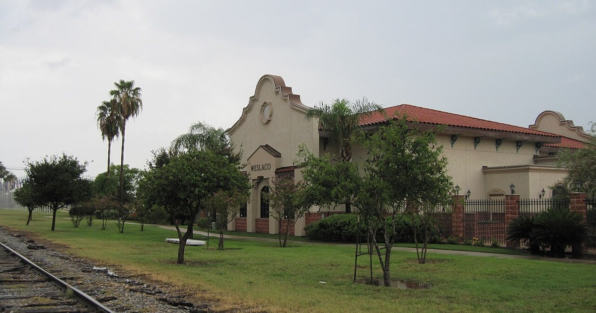 Weslaco Old Railroad Station. Weslaco Old Railroad Station