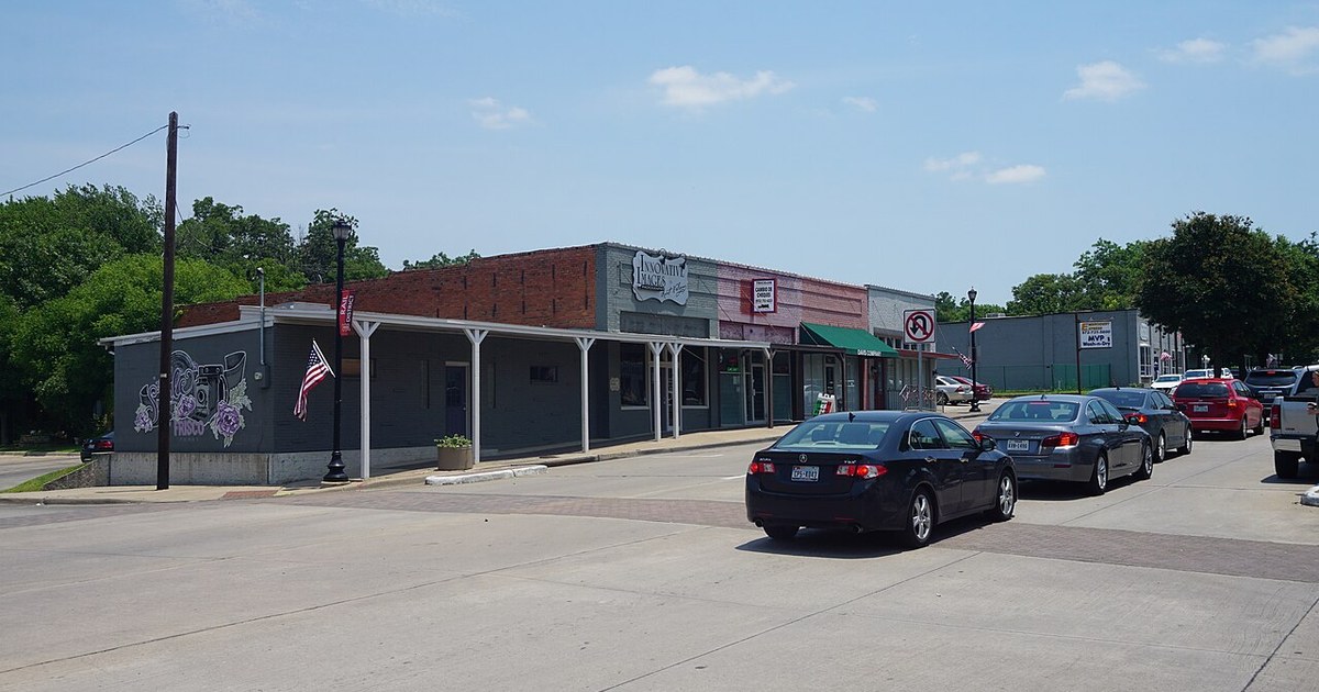 Main Street in Frisco , Texas ( United States ). Frisco June 2019 16 (Main Street)