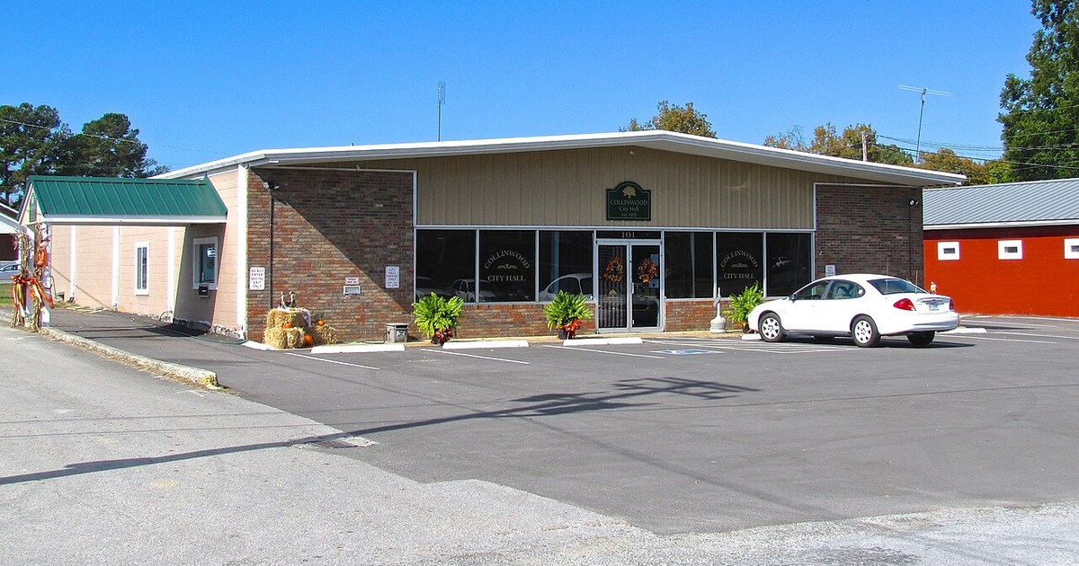City Hall in Collinwood, Tennessee, United States. Collinwood-City-Hall-tn1