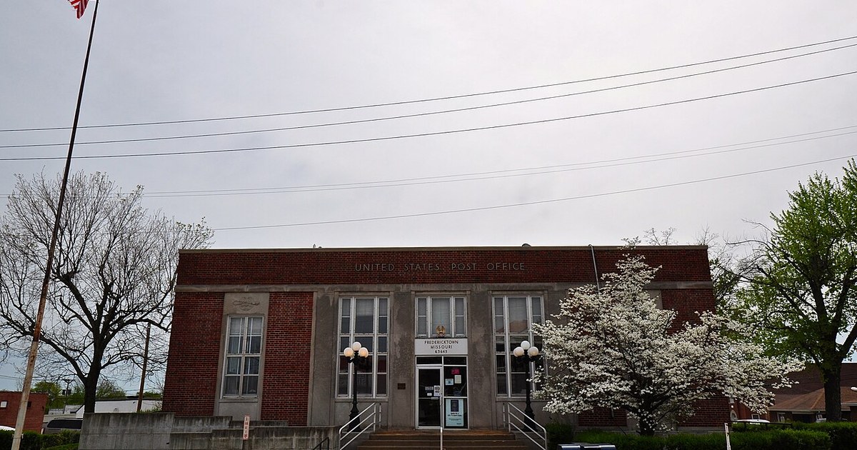 Located at Fredericktown, Madison County, Missouri. Listed 8 October 2009. Fredericktown United States Post Office