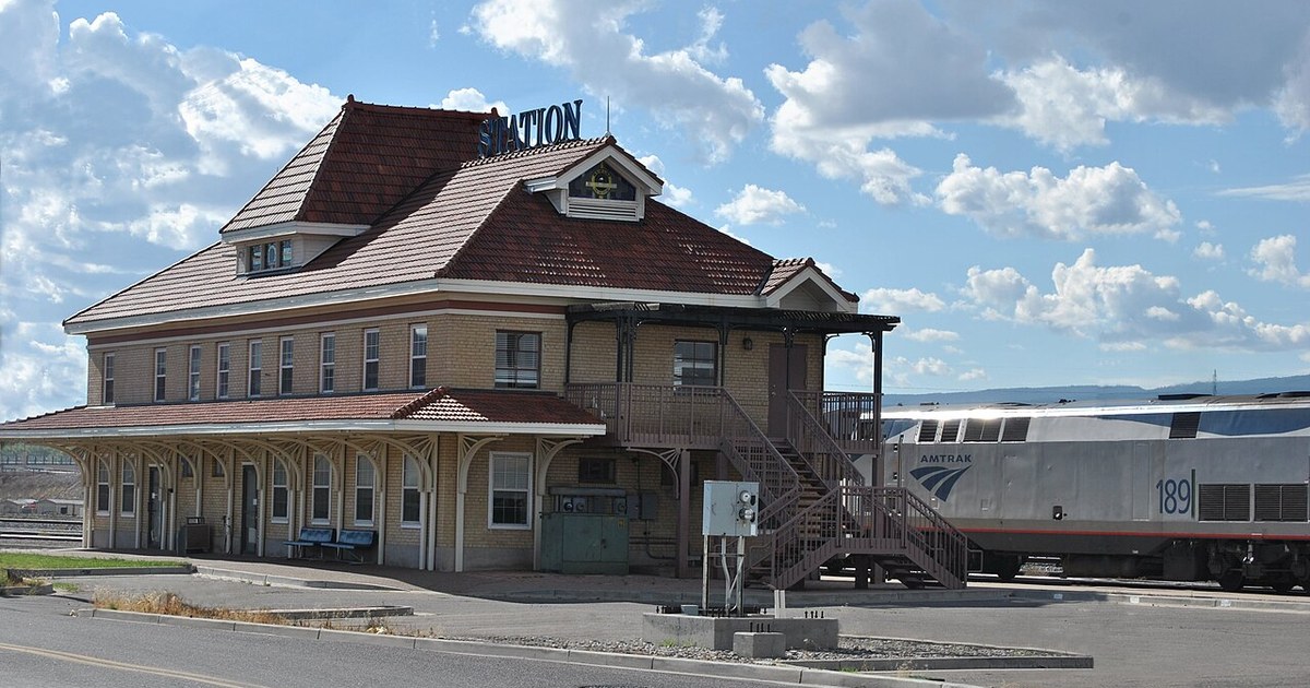 The California Zephyr at Grand Junction Depot, Colorado Grand Junction Depot Colorado - panoramio