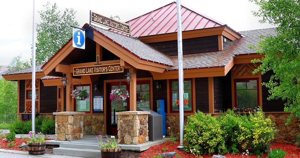 The visitor center of Grand Lake, Colorado , United States. Visitor Center Grand Lake Colorado 2024