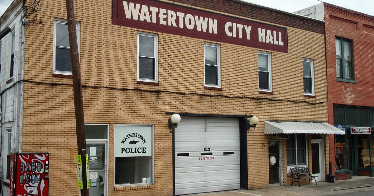 Watertown City Hall in Watertown, Tennessee, United States Watertown tennessee city hall