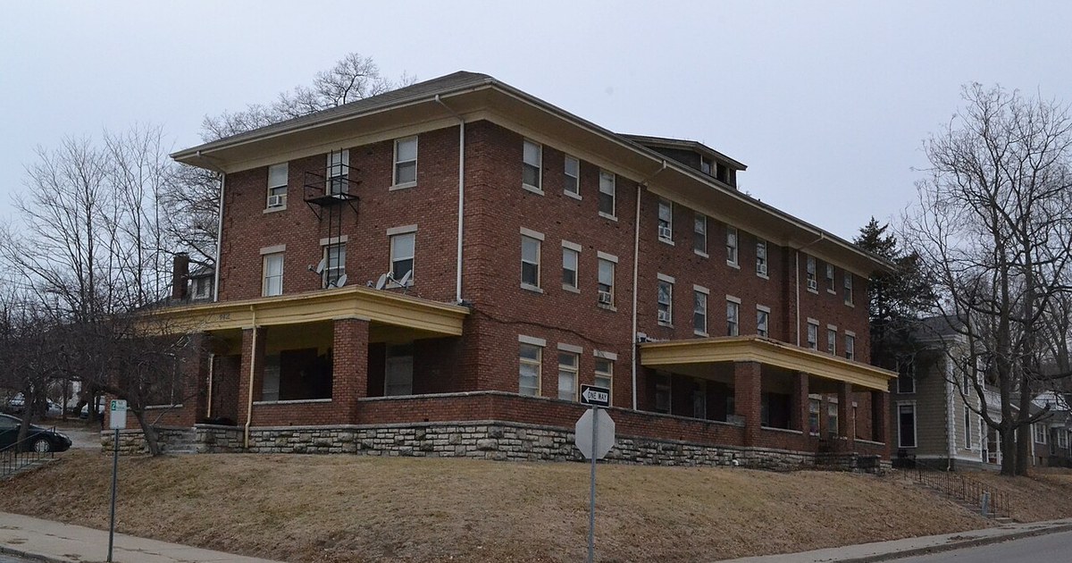 Major Hotel in Liberty, Missouri. Listed on the National Register of Historic Places. Major Hotel, Liberty, MO
