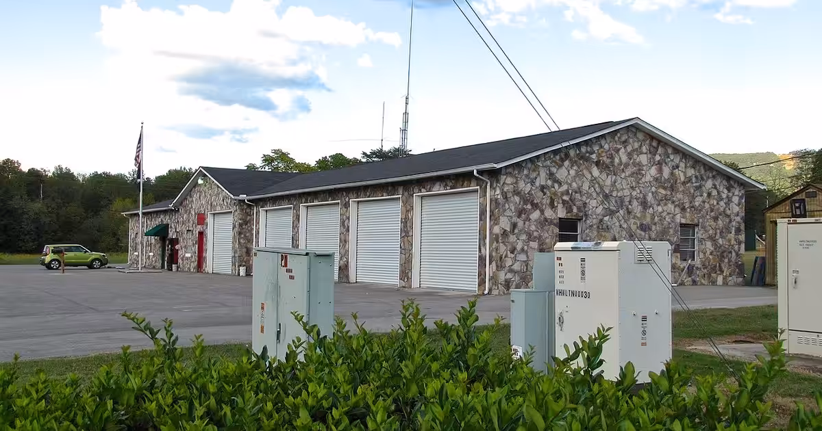 Crossroads Fire Department in Powells Crossroads, Tennessee, United States. Crossroads-Fire-Department-tn1