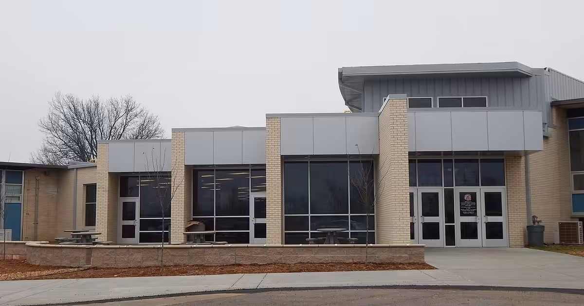 Glendale High School addition built in 2014. Glendale Senior High School