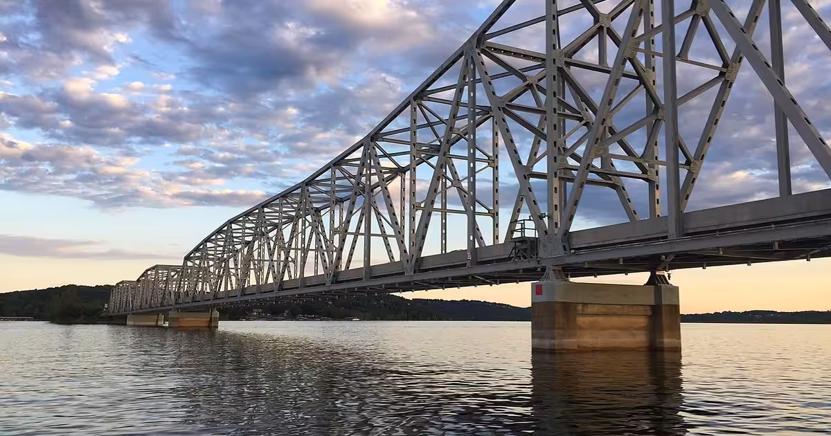 This is the Kimberling City Bridge, where Missouri 13 crosses over Table Rock Lake. Kimberling City Bridge