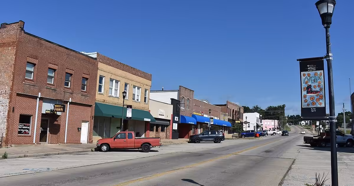 West Main Street in Park Hills, Missouri. June 2026 Park Hills, Missouri