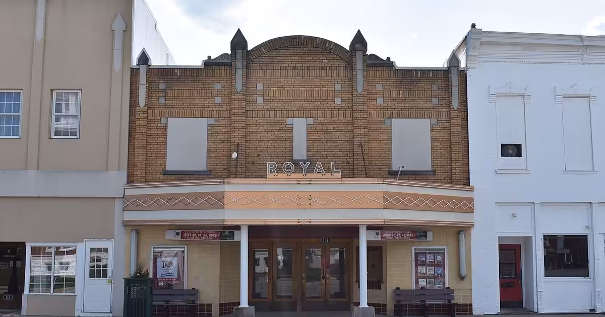 The Royal Theatre in Versailles, Missouri. June 2026 Royal Theatre Versailles, MO